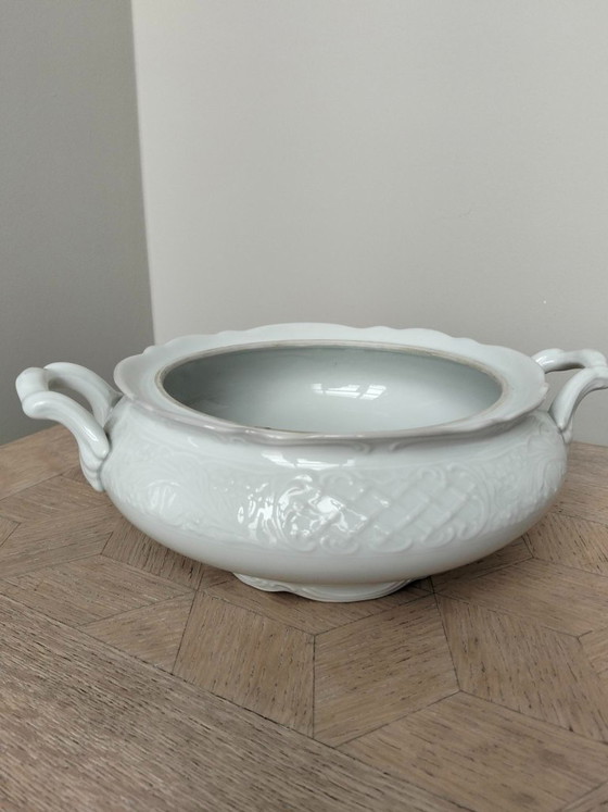 Vintage Arzberg Soup Tureen, Tableware, Porcelain, White (photo 7 of 8)