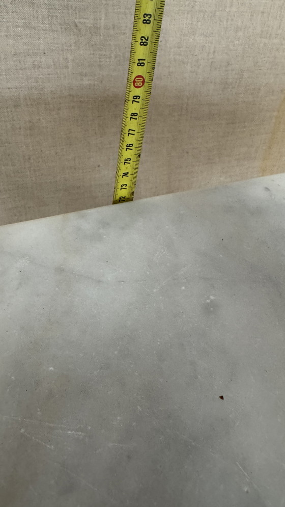 Image 1 of Tavolo da pranzo ottagonale in marmo