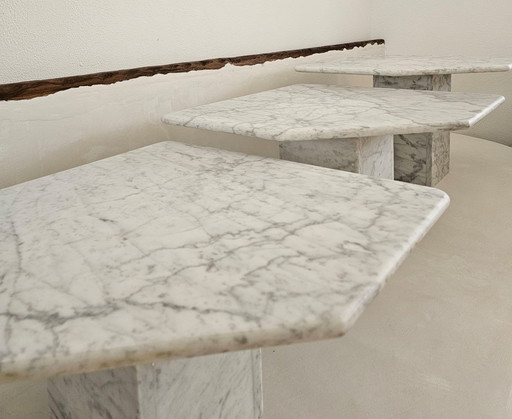 Italian 1970's marble salontafels  Mid-Century Vintage 