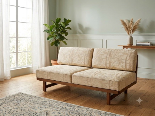 Designklassieke chaise longue/sofa in de stijl van Wilhelm Knoll “Stella” – Mid-Century Modern