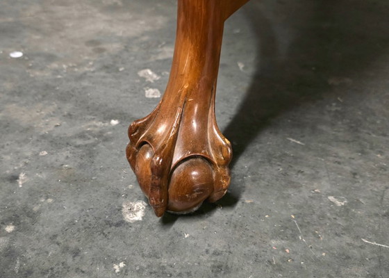 Image 1 of Salontafel of speeltafel in Regency/Lodewijk XV-stijl - 20e eeuw