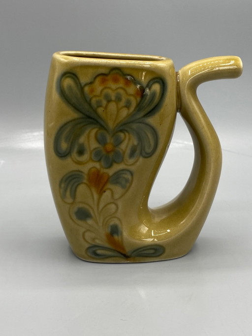 Tazza da spa sovietica in ceramica, anni '70-'80