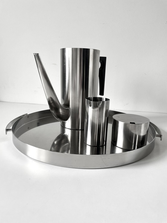 Caffettiera Stelton 1,5 l di Arne Jacobsen. – Servizi da tavola, Plastic, rvs (photo 8 of 8)
