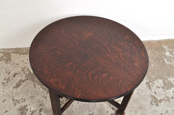 Image 1 of Tables basses deux-en-un en chêne, années 1920