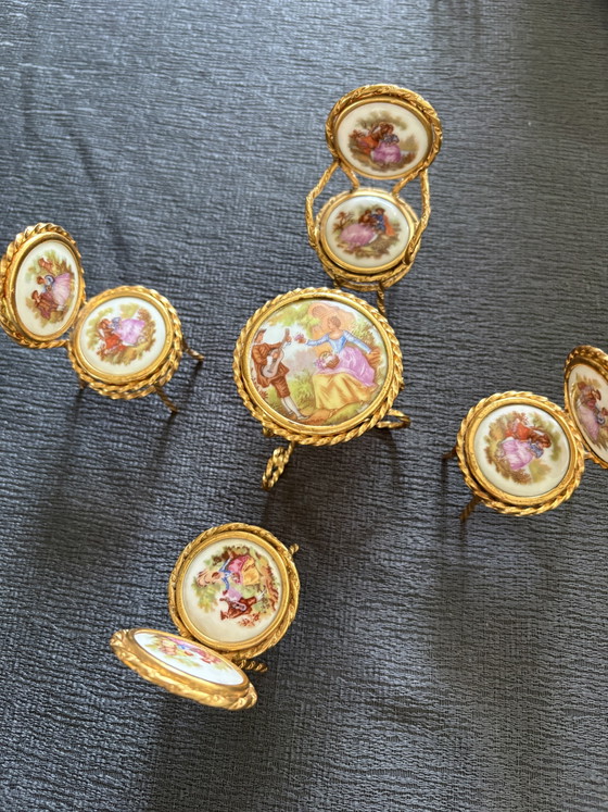 Image 1 of set in miniatura Limoges