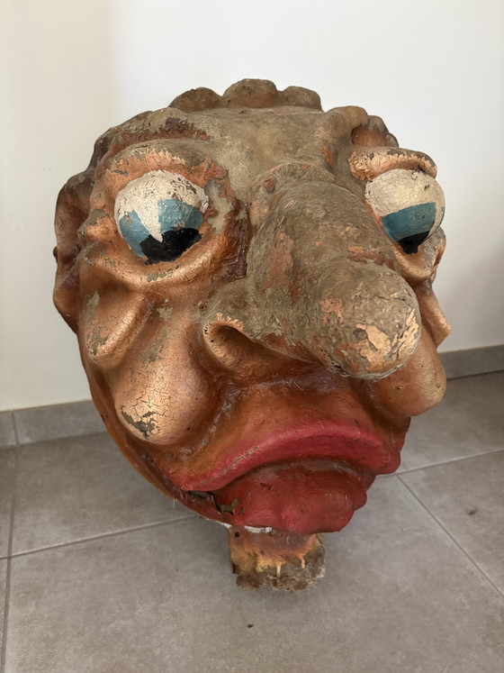 Image 1 of Authentiek Belgische Folklore - Karakteristieke Carnavalskop