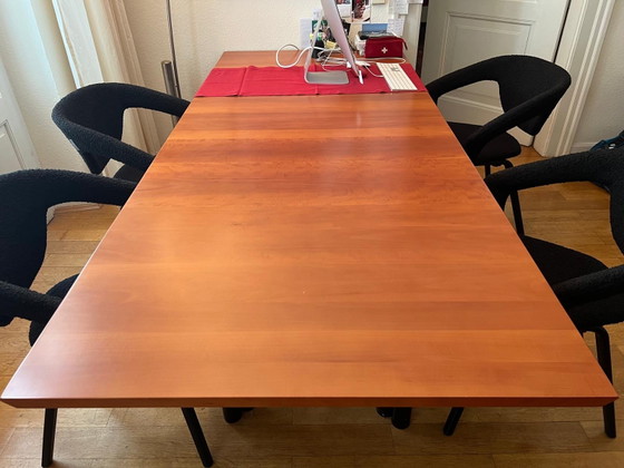 Zoom by Mobimex – Eettafel van massief kersenhout – Zwitsers design – 230 cm – Wood (photo 4 of 11)