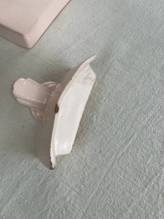 Art Deco rosa Zuckerdose – Geschirr, Porcelain (photo 3 of 9)