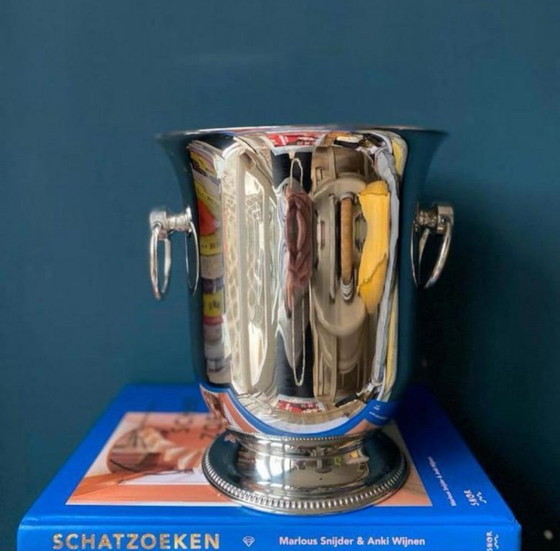 Image 1 of Jean Couzon stylish vintage Champagne wine cooler