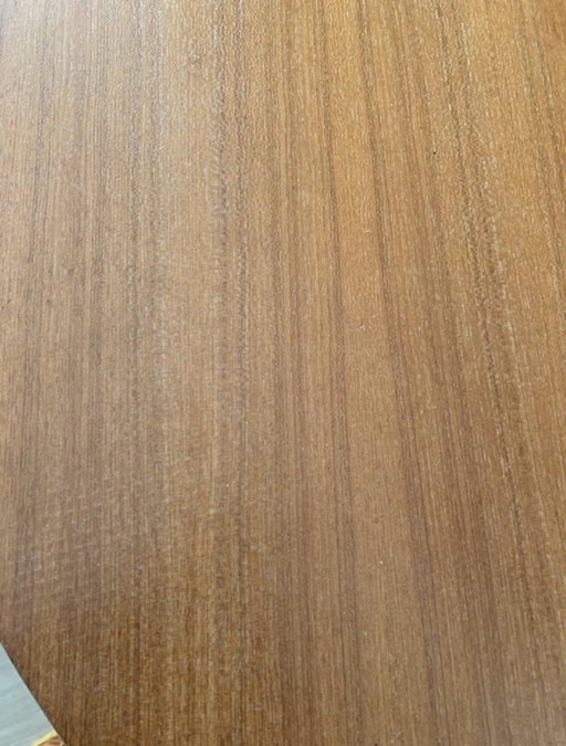 Table à manger scandinave vintage en teck 