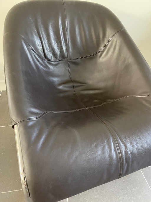 Fauteuil lounge Minotti Cortina