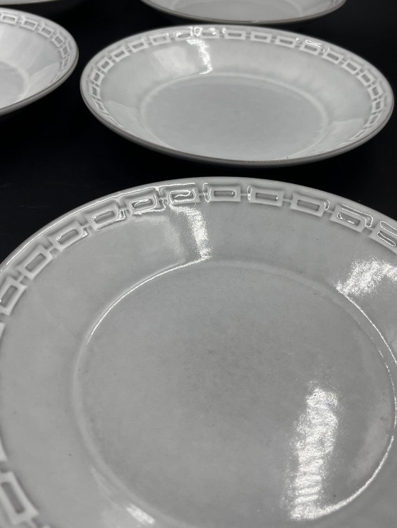 Image 1 of Set of 6 Céramano soup plates by Karl Leutner