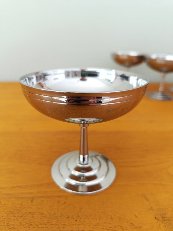 Image 1 of Set van 6 Letang Rémy ijsbekers