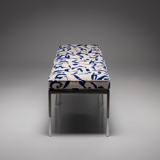 Image 1 of Banc 4 places modèle 2530-6 de Florence Knoll pour Knoll