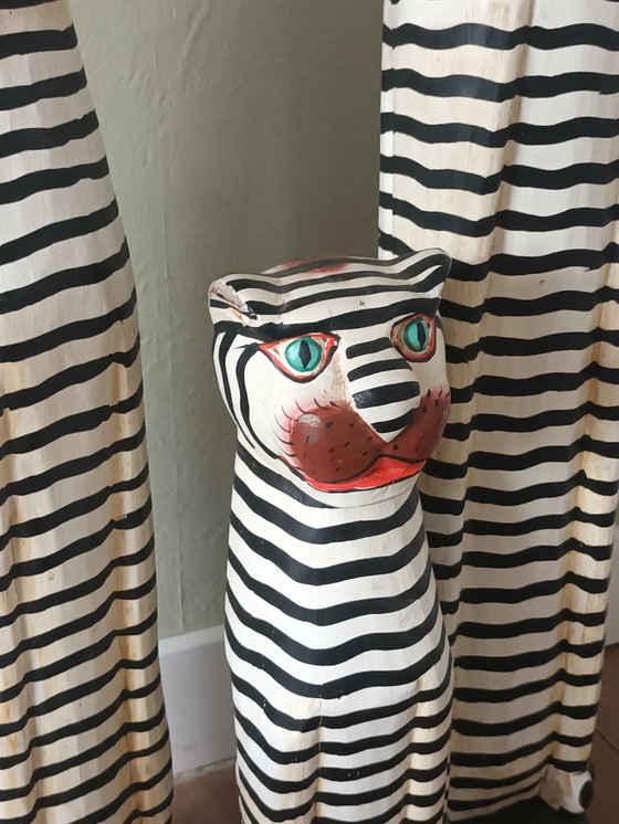 Image 1 of Wooden handmade cats