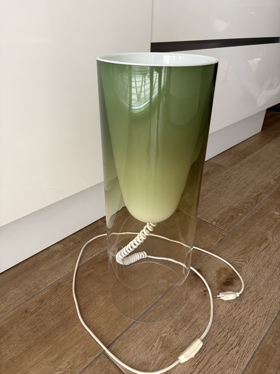 Kartell Toobe Table Lamp Green 2x – Plastic, Plexiglass (photo 3 of 6)