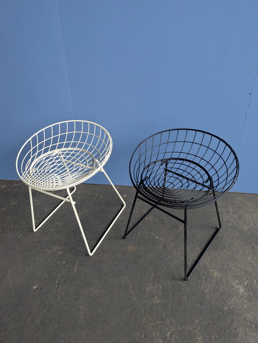 2x Pastoe Wire stool KM05