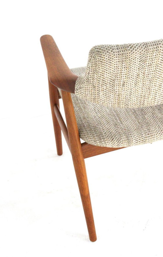 Image 1 of Svend Åge Eriksen pour Glostrup GM11 chaise chaise de salle à manger vintage