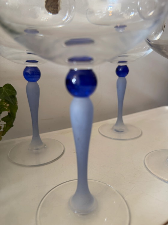 Set of 4 crystal champagne coupes Cristal D’argue – Glass & Decanter (photo 3 of 5)
