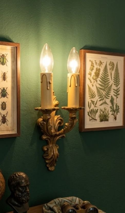 1900s Gilded Bronze Wall Light by Maison Lucien Gau Paris, Louis XV style