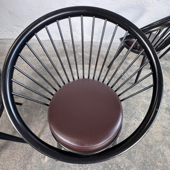 Image 1 of Set aus 4 „Circle“-Loungesesseln im Stil von Yngve Ekström, 1960