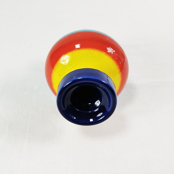 Bauhaus Ceramic Vase, Zeller Keramik, Designed by G. Schmider, Germany, 1950s. (photo 6 of 11)