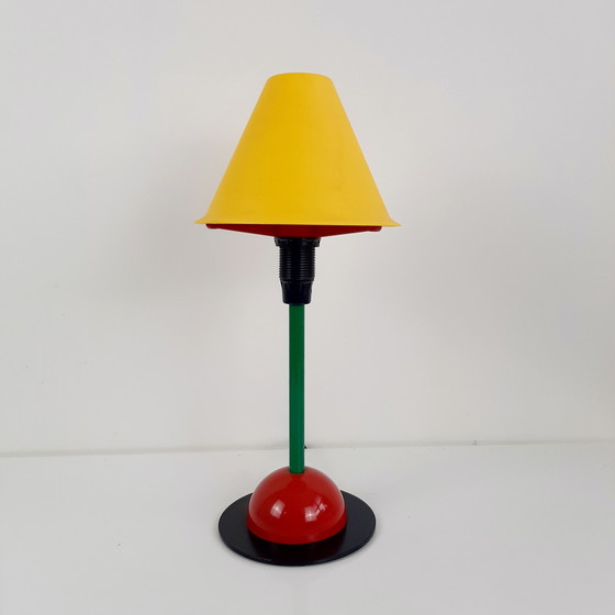 Image 1 of Ikea Design - Memphis Milano - Memphis - Modèle B9409 - Lampe de table - Made In Italy - 80's