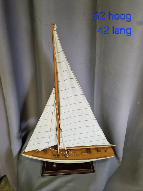 Image 1 of Beautiful model yacht