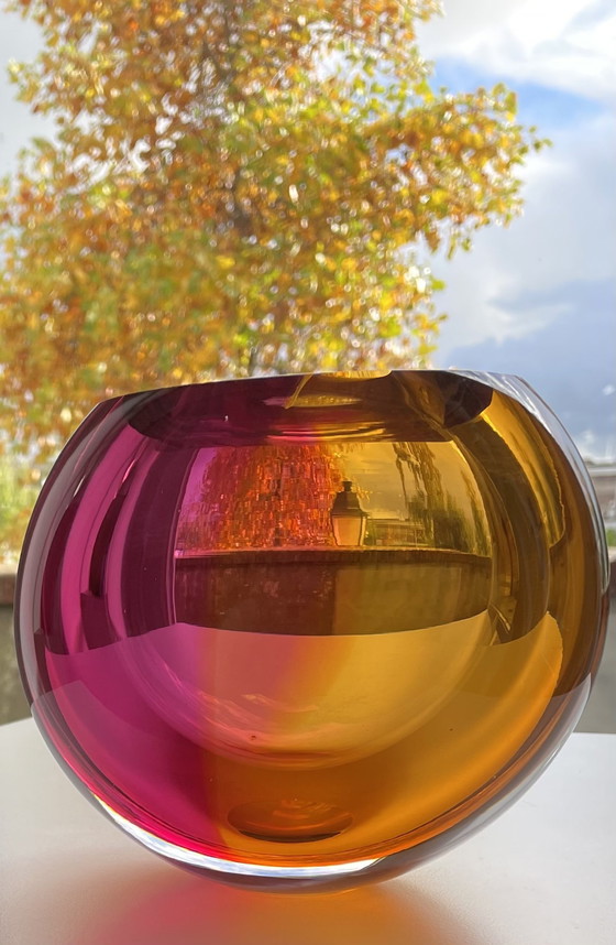 Image 1 of Objet en verre unique « CANDY » de l'artiste verrier George Broft