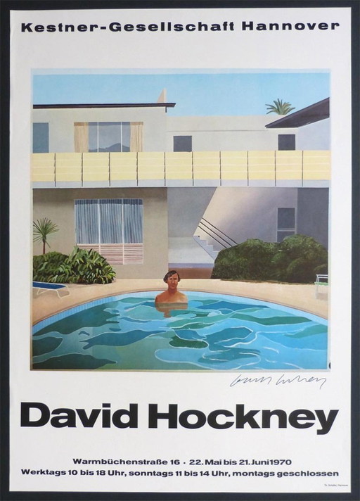 David Hockney - Portrait of Nick Wilder
