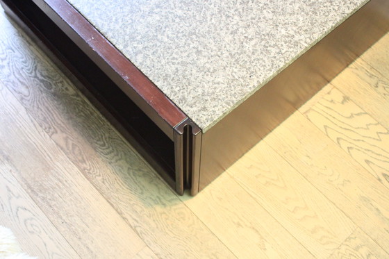 Image 1 of Angelo Mangiarotti 4D Coffee Table for Molteni, Italy 1960s