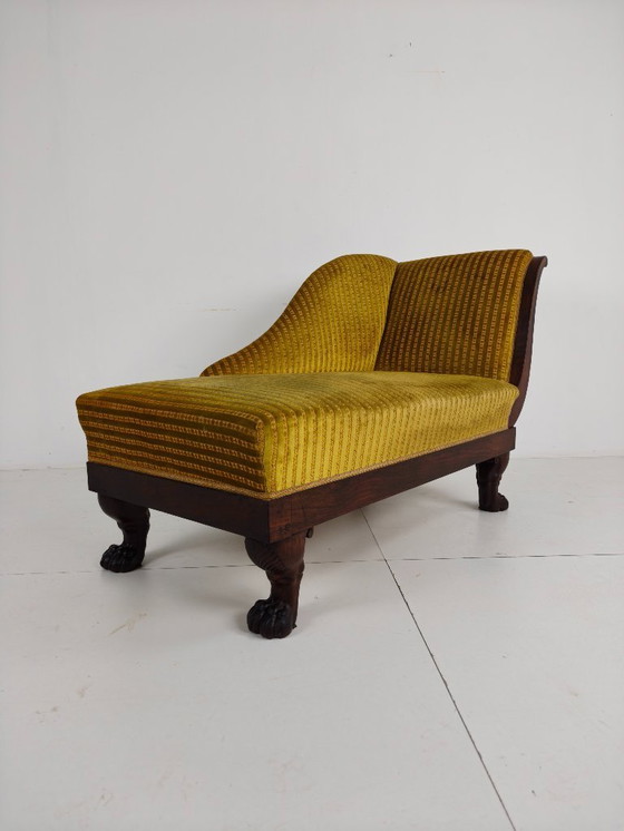 Image 1 of Bellissima chaise longue in stile impero in mogano – ca. 1800–1830