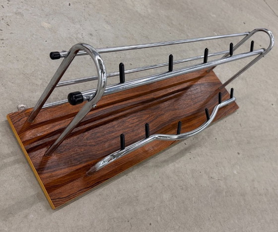 Vintage Buisframe Wandkapstok – Kapstokken, Wood (photo 3 of 10)