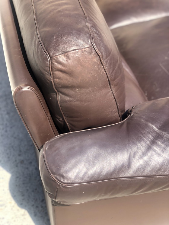 Image 1 of Sofá modelo “Petronio” de cuero de Tito Agnoli para Poltrona Frau 1970