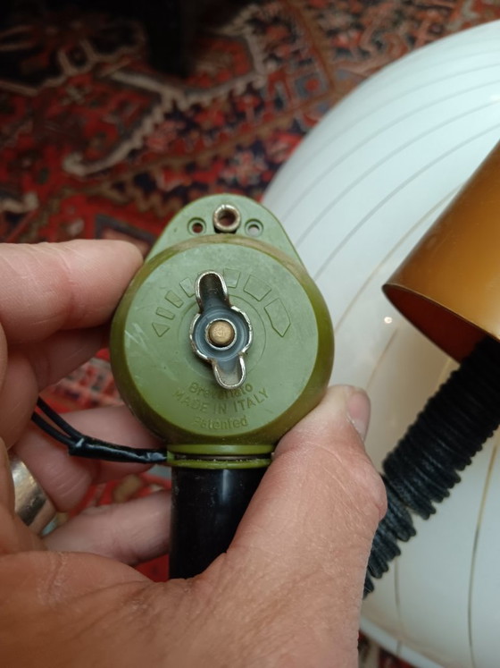 Image 1 of Vintage Italiaanse Space Age Hanglamp Van Guzzini - Verstelbaar
