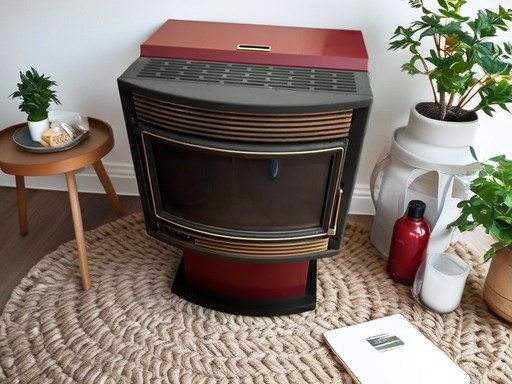 Pelletofen aus Gusseisen von Palazzetti – Linie Ecofire, wie neu