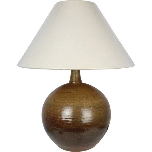 Vintage ceramic lamp by Alain Magne, 1960