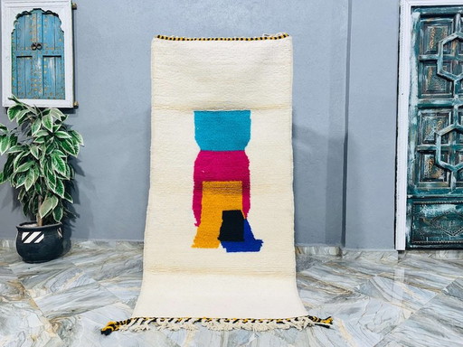 Op maat gemaakt, handgeweven traditioneel vloerkleed, afmeting 75/300 cm – Alberto Bazzani, vloerkleden en tapijten, Wool