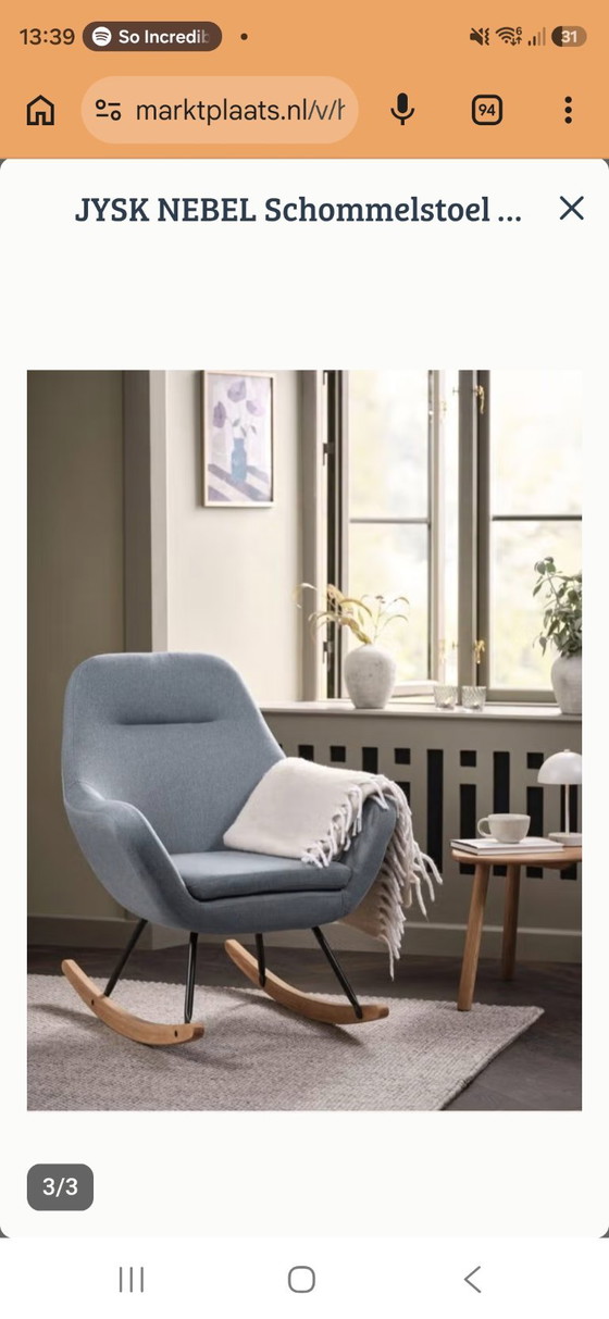 Jysk Rocking chair – Chrome (photo 2 of 5)