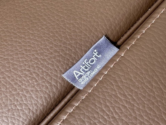 Artifort 070 Fauteuil, Kho Liang Ie, Bruin Leer, Chroom Onderstel – Leather (photo 8 of 9)