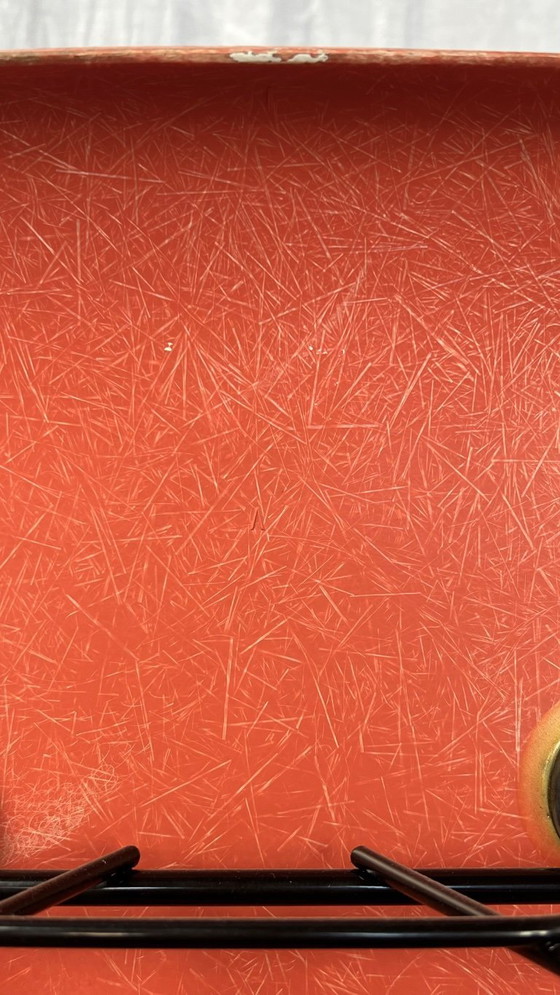 Image 1 of Eames DAX DAG RAR Vintage Peach Fiberglass Rocker