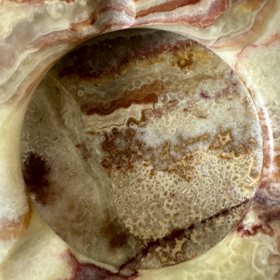 Image 1 of Cendrier en onyx vintage 