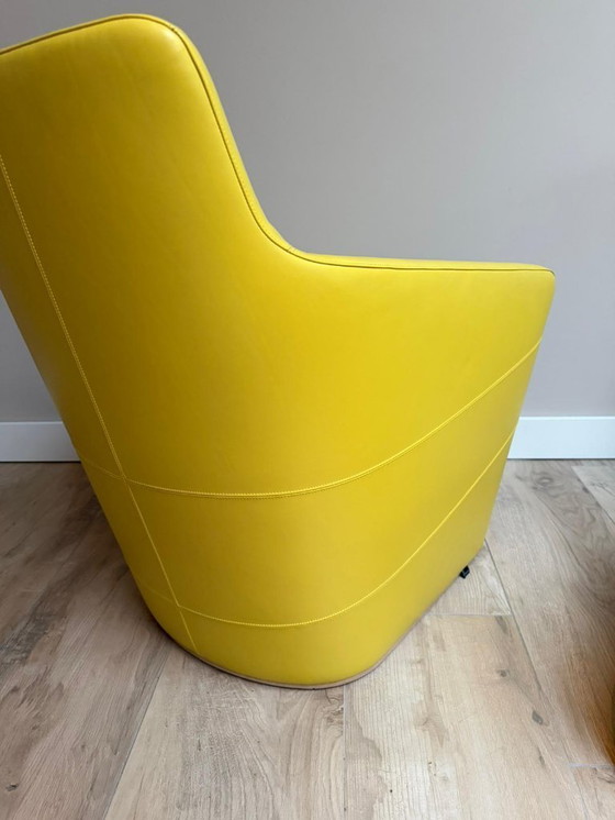 Image 1 of Poltrona Leolux Fiji con poggiapiedi – condizioni eccellenti