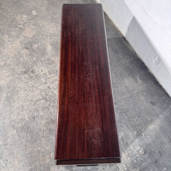 Sculptural Sliding-Door Sideboard / TV Stand, 1990s – Brass (photo 9 of 15)