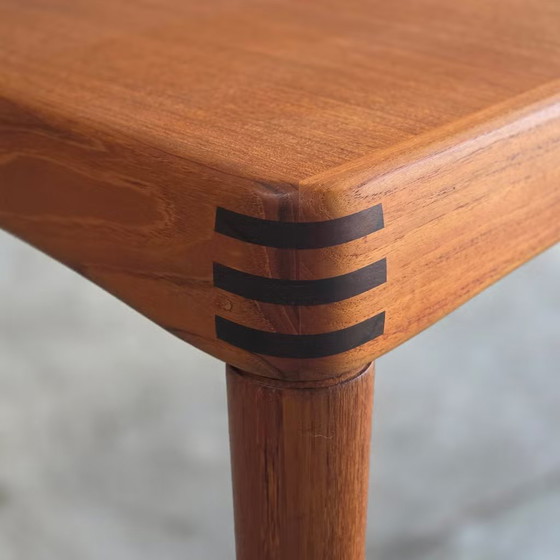H.W. Klein, Bramin extendable dining table + 6 chairs teak 60's, Dining set, Wood, Brown (photo 10 of 22)
