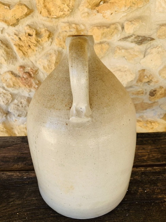 Image 1 of Antica brocca in gres da 2 g con fiocco di neve, F. H. Cowden, Harrisburg, 1880 ca.