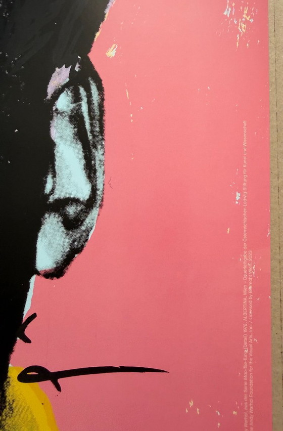 Andy Warhol (1928–1987), Mao Zedong (detail), Albertina Museum Wenen, 2023, originele tentoonstellingsposter (photo 4 of 9)