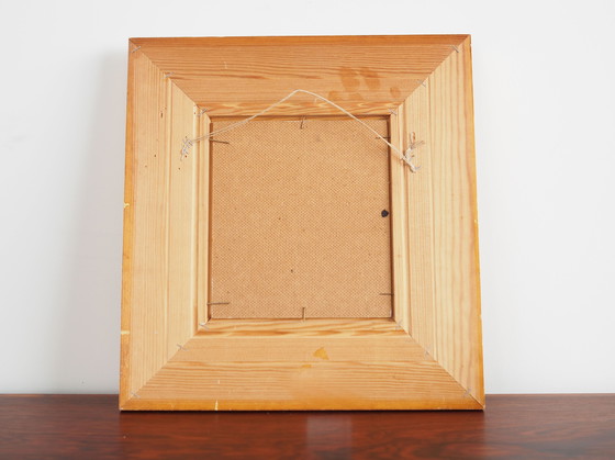 Image 1 of Gemälde "Die Dorfkammer", skandinavisches Design, 1970er Jahre