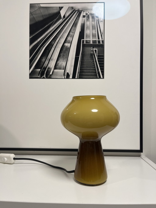 Vintage Venini Fungo table lamp – Massimo Vignelli – Murano glass – tafellampen (photo 2 of 5)