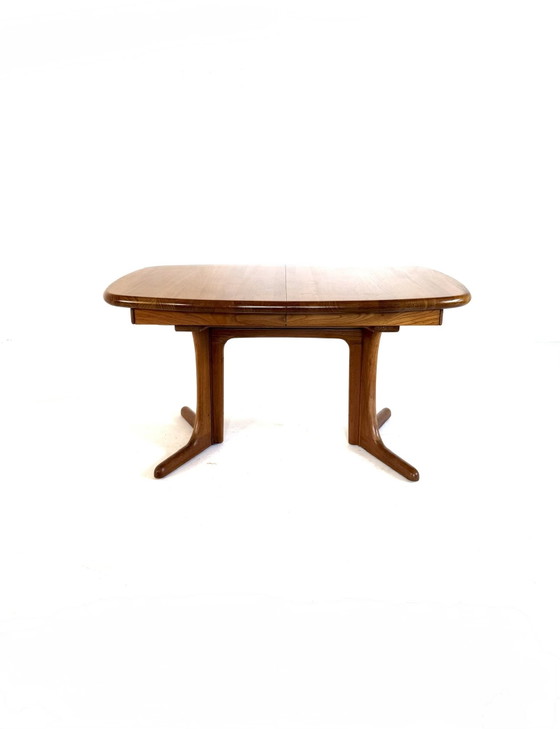 Image 1 of Vintage XXL extendable Danish dining table, Dyrlund '70